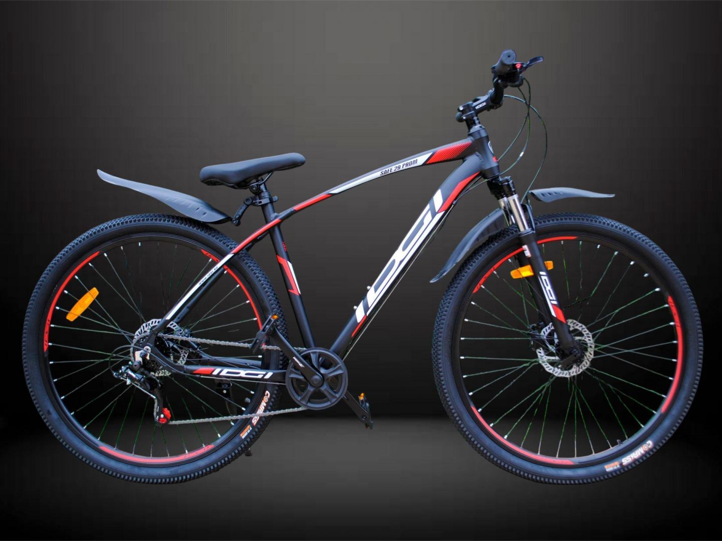 LORAK SAFE 29-чёрно-красный SHIMANO, КАССЕТА
